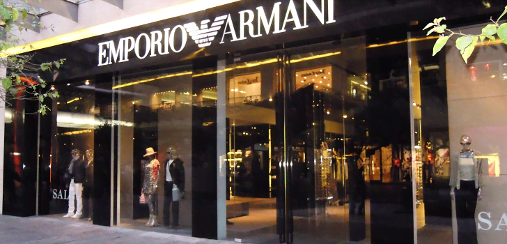 Armani gana un 12,4% más en 2016 pero encoge sus ventas un 5,2%